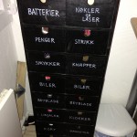 3 Merke hvor ting skal