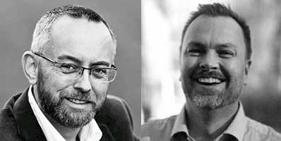 Morten P. Røvik og Kristian Vanberg