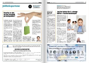 Verdien av uforstyrret arbeid - Aftenposten 18-10-2015