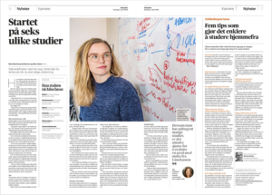 Faksimile Aftenposten - hvordan studere effektivt