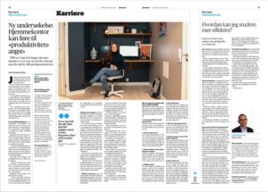 Faksimile fra Aftenposten 24-10-22 jobbekspert